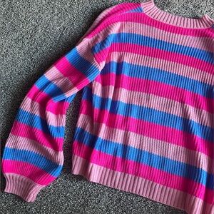 Multicolor Sweater - Pinks & Blues